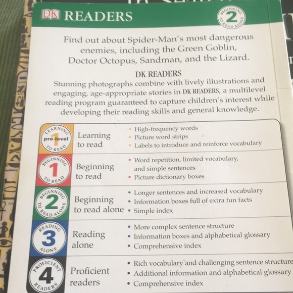 SPIDER-MAN Worst Enemies (Spider-Man, DK Readers, Level 2) - Picture 2 of 13